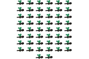 IRRITEC Riegoprofesional Robinet d'arrêt 16mm pour Irrigation Goutte à Goutte x 1/2" Filetage mâle Pack 50 pcs.