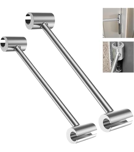 Clé De Réglage Pour Charnières De Porte – Ajuste Les écarts De 8 à 25 Mm, En Acier, Pour Portes Coupe-feu Et Sécurité