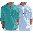 Bellstone Men's Cotton Blend Solid Regular Dress Shirt