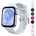 Silicone Band for Huawei Watch Fit 3 Strap(Not for Watch Fit/Fit2) Lightweight Sport Wristband Intended for Huawei Fit3 Strap