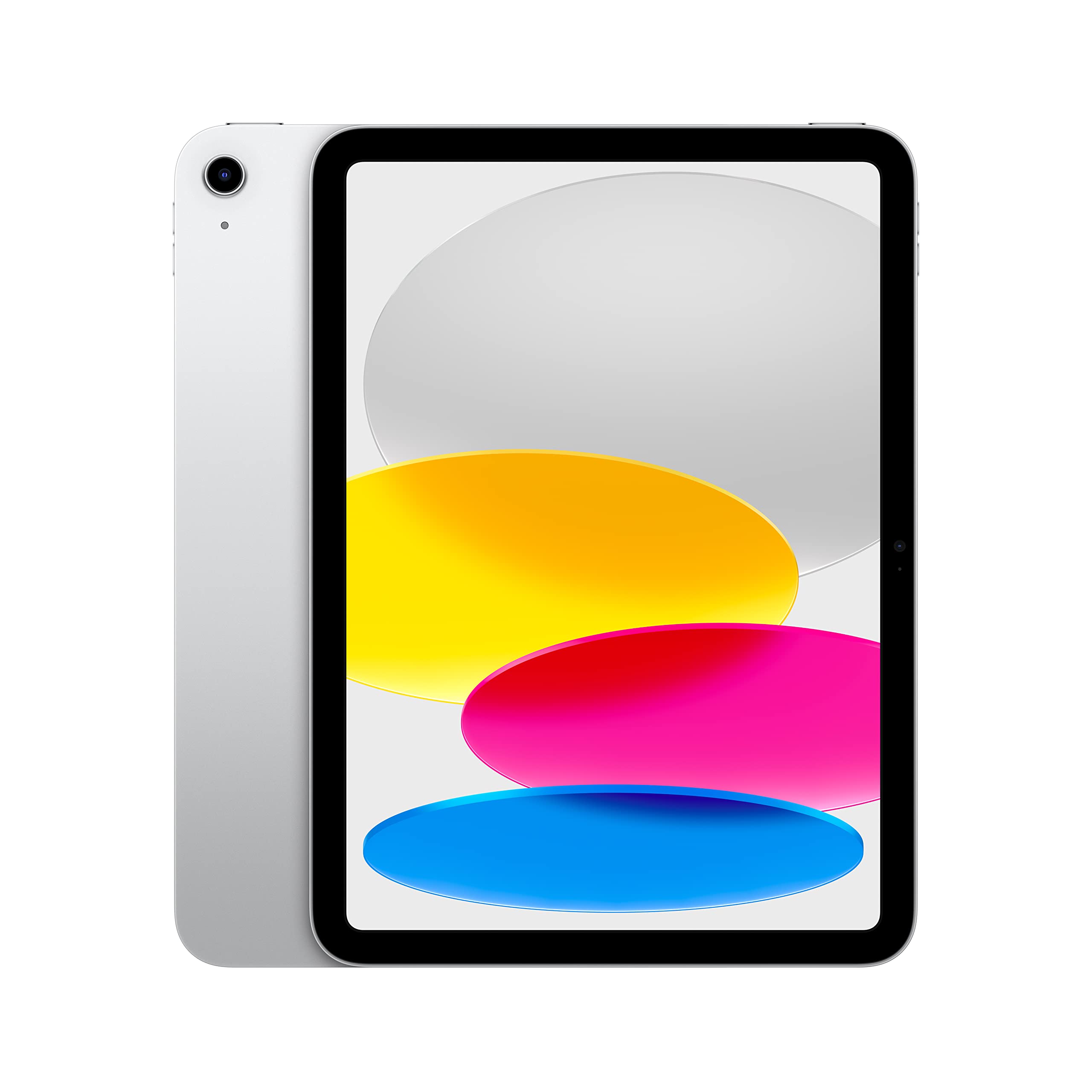 Apple iPad (10th Generation): with A14 Bionic chip, 27.69 cm (10.9″) Liquid Retina Display, 64GB, Wi-Fi 6, 12MP front/12MP Ba