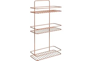 Metaltex ESTANTE 3 Alturas Reflex Copper regał, metal, miedź, 26 x 13 x 53 cm