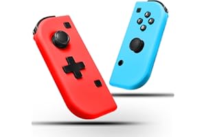 Yeerain Mando para Switch, Mando Controlador Gamepad Joysticks para Switch/Lite/OLED con Wake Up/Gyro Axis/Dual Vibración/300mah Batería