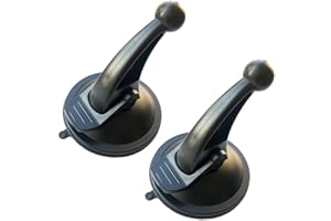 LYLQMY 2Pcs GPS Windshield Mount Holder for Garmin Nuvi Suction Cup Car Windscreen