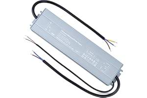 REYLAX IP67 Transformateur LED Dimmable 12V 60W, 220V CA à 12 Volt CC Driver 5A, 0-10V ou TRIAC, Etanche Transfo, Alimentation à Tension Constante, Power Supply Basse Tension DC pour Bandes LED