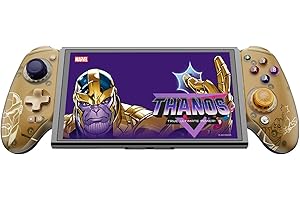 GameSir G8 Plus Bluetooth Mobile Game Controller for Switch & iOS & Android & Tablets, Wireless Gamepad – Hall Effect Joysticks & Triggers Fit For PUBG MOBILE (Gamesir G8 Plus Thanos Edition)