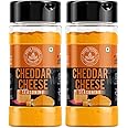Artha Natural - Cheddar Cheese Powder Seasoning for popcorn, Pizza, Pasta, French Fries & Many more - 200g