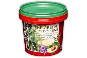 KEVIN BACON'S Kevin Bacon´s The Green Hoof Dressing | 500 ml | Pflanzlicher Hufbalsam für Pferde | Bei rissigem und brüchigem Horn geeignet | Nährende und kräftigende Wirkung | Olivenöl