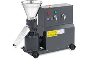 Wiesenfield WIE-PM-1500 Pelletpresse max. 100 kg/h 120 mm abschließbares Fach