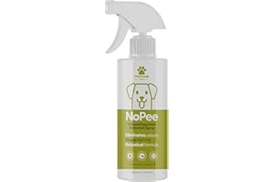 Pawsome Pals No Pee Natural dog urine deterrent spray | stop dogs from urinating in the house and garden | prevent repeat marking indoors and outdoors | urine neutralizer and deodorizer 250ml