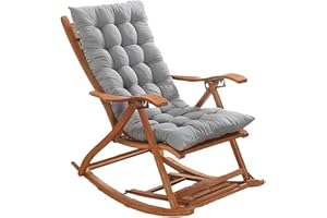 MORKITE Garden Furniture Cushion Coussin Dossier pour Chaise Longue Siège Coussin de Chaise de Jardin Coussin Salon de Jardin Exterieur Bain de Soleil Rocking Chair Relaxing Mat