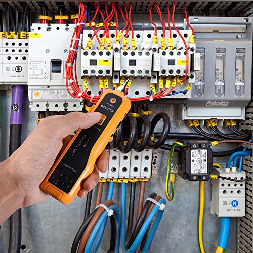 Incutex Wire Tracker Kabelfinder, RJ45/RJ11 Finder, für Telefonkabel und LAN-Kabel, Leitungsdetektor Emitter - 5