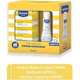 Mustela G&uuml;neş Losyonu SPF50 100 ml + Mustela Hydra Bebe 50 ml