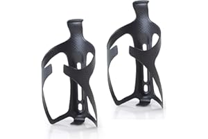 ThinkTop 2 Pack Ultra-Light Full Carbon Fiber Bicycle Bike Drink Water Bottle Cage Holder for Road Bike MTB