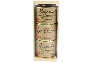 Jespep Lote Surtido Productos Manchegos Morteruelo Ajo Arriero Gazpacho