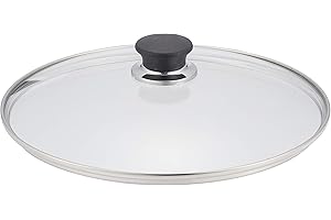 BALLARINI Couvercle en Verre, Rond, ∅ 28 cm, Aluminium, Transparent, série Lucca Granitium