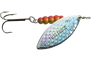 Mepps Aglia Longue Spinner Arc-en-ciel Argenté