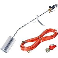ROTHENBERGER Industrial Anwärm Brenner RoMaxi Eco inkl. 5m Propan Gas Schlauch & Druck regler, Unkraut Vernichter…