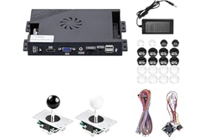 TAPDRA 5000 in 1 - Pandora Box DX Special Version Arcade Board Complete DIY Kit for up to 4 Players with Button Harness Cable