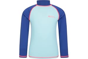 Mountain Warehouse Camiseta térmica para niños - Camiseta térmica con protección UV, Camiseta térmica de Manga Larga para niños, Costuras Planas
