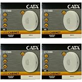 Cata CT-5180 LED Kabin Aydınlatması, 4000K G&uuml;nışığı, Sens&ouml;rl&uuml;, 30 lm, Beyaz, 4 Adet Set
