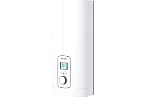 ‎STIEBEL ELTRON STIEBEL ELTRON Elektronischer Durchlauferhitzer DEL 18/21/24 Plus, gradgenaue Wunschtemperatur, LCD Display, ECO-Modus, 236739