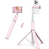 ATUTEK Perche à selfie extensible 3 en 1 en aluiniu Bluetooth avec