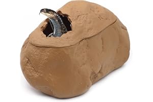 Svauoumu Wetbox Leopardo Geco Serpente Geco Terrario Serpente Terrario Grotta Repti Shelter Tartarughe Foro Lucertola Anfibi Nascondiglio