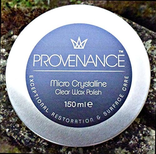 PROVENANCE CLEAR MICRO-CRYSTALLINE WAX POLISH 150ML - &amp; MICROFIBRE CLEANING CLOTH