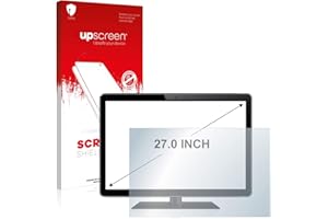 upscreen 27" Pellicola Protettiva per PC All-In-One con 27,0 Pollici (68.6 cm) [598 x 336 mm, 16:9] Schermo Protezione, Anti-Impronte
