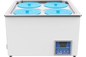 JOANLAB Laborbäder Wasserbäder 12L RT-100 °C with Timer Function Digital Thermostatic Wasserbad Water Bath Heater