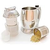 Macchina latte vegetale. Frullatore bevande vegetali filtrate, per fare il latte vegetale di avena, soia, riso, mandorle, noc