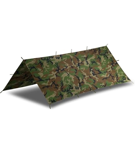 PO STP PO 45   Helikon tex Supertarp 3 x 3 m Pencott Wildwood HELIKON TEX PO STP PO 45 : Vente de Couteaux en ligne
