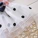 Toddler Baby Girls Princess Party Bubble Sleeve Bowknot Dot Tulle Dress