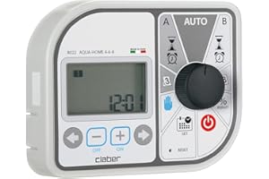 Claber 8022 Aqua-Home 4-6-8 Centralina Programador para Instalaciones De Riego