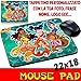 Produktbild myCust Mouse Pad Fate Winx Club Karte Personalisiert mit Nome, Foto ECC