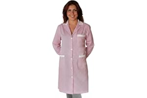 PETER'S ABITI DA LAVORO Camici da Lavoro Donna,Manica Lunga,Imprese di Pulizia,Operaia,Domestica,Cameriera ai Piani Colf