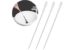 EUZUXU 3 Pièces Brosse de Débouchage de Canalisation, Brosse de Nettoyage de Drain D'égout, 45cm évier Brosse de Nettoyage, Outil Parfaitpour Le Débouchage de la Salle