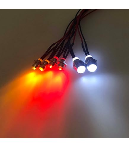 Lumière De Châssis RC, 24 LED, Bandes Lumineuses LED étanches 6 V