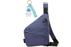 FAXIANG Wander Plus Anti Theft Travel Bag, Anti Theft Crossbody Bag Shoulder Bag Cross Body Travel Bag Wander Plus,Sling Bag Lightweight Chest Shoulder Backpack