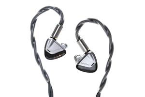 HiFiGo Rose Technics QuietSea In-Ear-Monitore, 10 mm, dynamischer Treiber, 1DD selbstentwickelte Membran, kabelgebundene IEMs In-Ear-Kopfhörer (Silber, 4,4 mm)