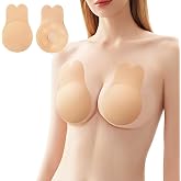Coverzone Yapışkan Silikon G&ouml;ğ&uuml;s Dikleştirici Bant G&ouml;r&uuml;nmez S&uuml;tyen, Straplez Elbiseler İ&ccedil;in Push Up Etkili G&ouml;ğ&uuml;s Bantı, Terle