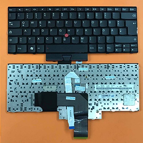 Preisvergleich Produktbild Tastatur - Farbe: schwarz - mit Mausstick - Deutsches Tastaturlayout