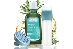 170 ml hårrotsapplikator kompatibel med WELEDA ekologisk rosmarin naturkosmetik hårvatten tonic med rosmarinolja undviker hår