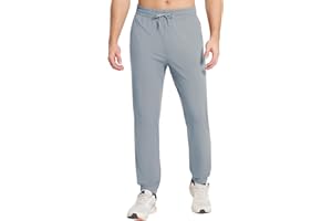 BALEAF Termiczne spodnie do biegania, męskie, długie, zimowe spodnie treningowe, ciepłe