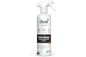 Dew Urine Buster - 500ml – Extreme Spray Cleaning Power - 100% Natural – Child and Pet Safe Spray – Fragrance Free - Kills 99.995% Germs - Safe if ingested - Enzyme & Alcohol Free - No Rinse