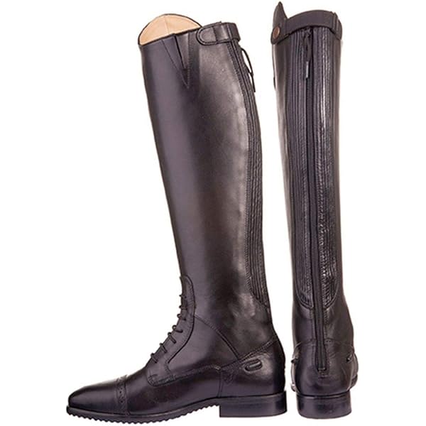 Stivali Da Equitazione Donna HKM - Impermeabili, Con Cerniera, Suola Antiscivolo