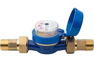 HUNTER INDUSTRIES Hunter HC100FLOW Hydrawise - Medidor de flujo HC de 1 pulgada, sensor de riego, color azul