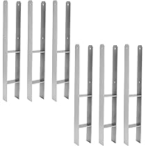 Capuchons De Poteau - PREMIUM - Acier Inoxydable - 9 X 9 Cm - Pyramide & Boulé - Décoration