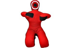 ROXFIT ROX Fit Grappling Dummy Suitable for MMA Combat Mixed Martial Arts Training, Fitness, Red Black/Blue